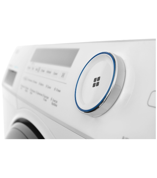 Стиральная машина Haier HWD80-BP14959B белый, загрузка фронтальная 8 кг, 5 кг - сушка, 1400 об/мин, класс: A