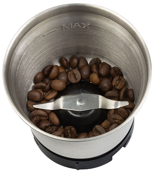 Кофемолка Zigmund & Shtain ZCG-10 250 Вт, 85 г, нержавеющая сталь