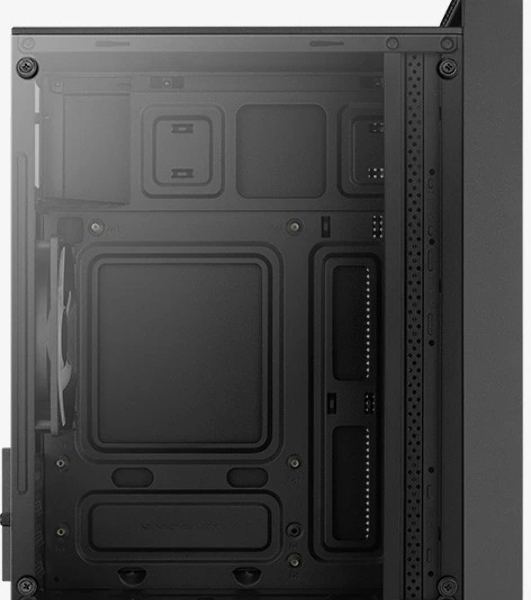 Компьютерный корпус MiniTower Aerocool/Formula CS-109-G-BK-v1 (mATX, USB3x1, USB2x2, 120мм RGb fan, без БП) (4711099472376)