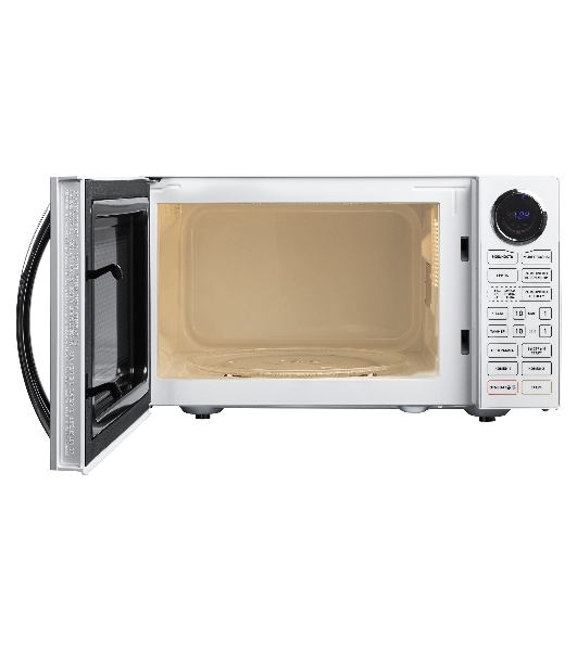 Микроволновая печь BBK 23MWG-930S/BW белый/черный, 23 л, 900 Вт, переключатели - сенсор