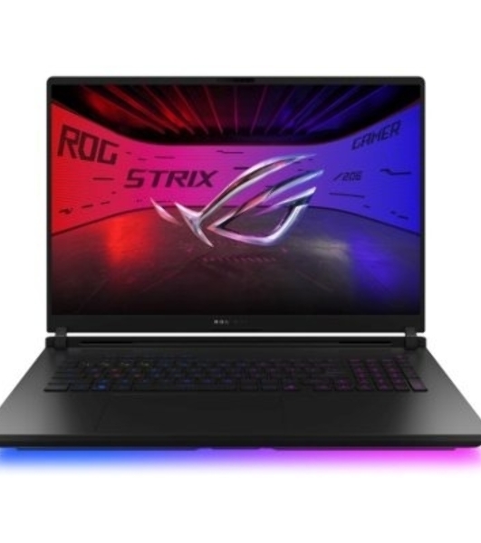 Ноутбук ASUS ROG Strix SCAR 18 G835LW-SA190W 18'(2560x1600 mini LED)/Intel Core Ultra 9 275HX(2.7Ghz)/65536Mb/1024PCISSDGb/noDVD/Ext:NVIDIA GeForce RTX 5080(16384Mb)/Cam/BT/WiFi/90WHr/war 1y/3.3kg/Off Black/Win 11Home