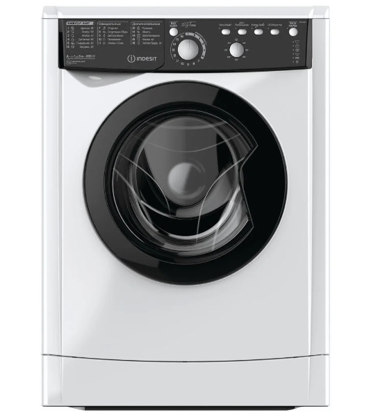 Стиральная машина Indesit EWSB 5085 BK CIS белый, загрузка фронтальная 5 кг, 800 об/мин., класс: А