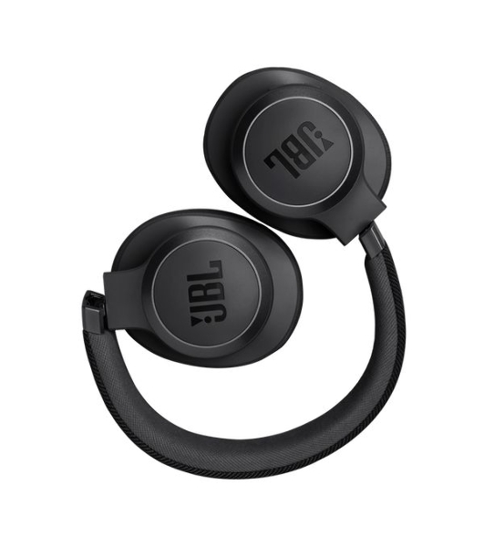 Беспроводные/проводные наушники JBL Live 770NC черный, полноразмерные, Bluetooth 5.3 + проводной, адаптивное шумоподавление , до 65 ч