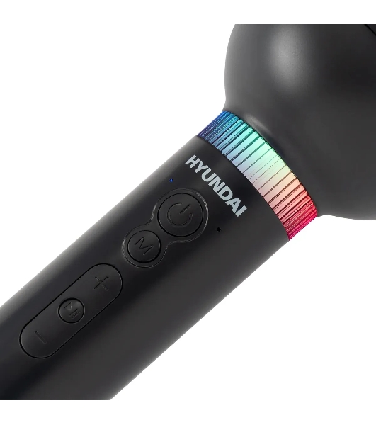 Микрофон беспроводной Hyundai H-MIC101 черный