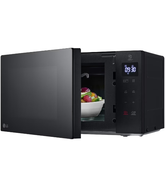 Микроволновая печь LG MH6032GAS черный, 20 л, 700 Вт, переключатели - сенсор