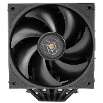 Кулер для процессора Thermalright Royal Pretor 130 черный (4-pin PWM, 158мм, Ni/Cu, 6x6мм, 1x120+1x130мм, 80.45CFM/81.88CFM, 29.4dBA/28.3dBA, 2150PM/1750RPM, S: 1200, 1700, 1851, 2011, 2066, 115X, AM4, AM5, black), фото3