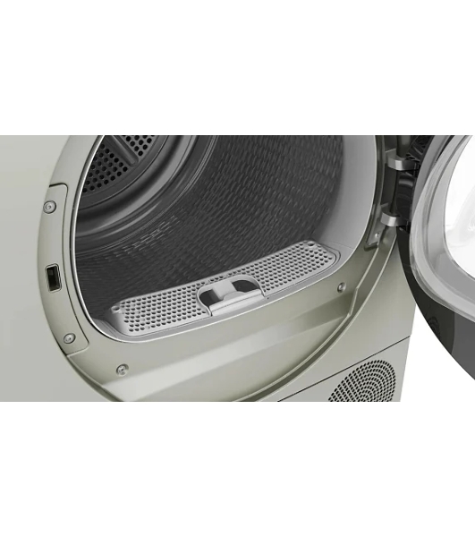 Сушильная машина Bosch WQK2521XME серебристый, 10 кг, сушка - конденсационная, программ - 14, 59.8 x 84.2 x 64.8 см