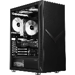 Компьютерный корпус Accord 3501 черный без БП ATX 2xUSB 2.0 1xUSB 3.0 1xUSB3.1 audio bott PSU, фото2