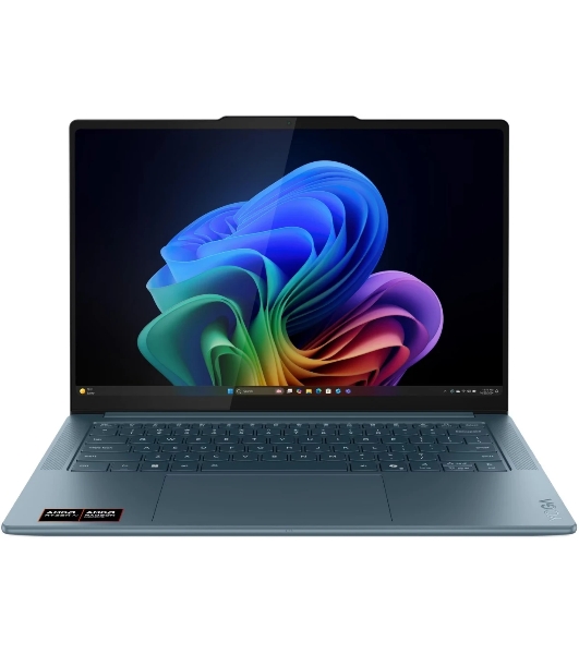 Ноутбук Lenovo Yoga Pro 7 14AKP10/14.5' OLED /AMD Ryzen AI 7 350 32Gb/1Tb SSD/AMD Radeon 860M/без ОС/бирюзовый/1.54kg