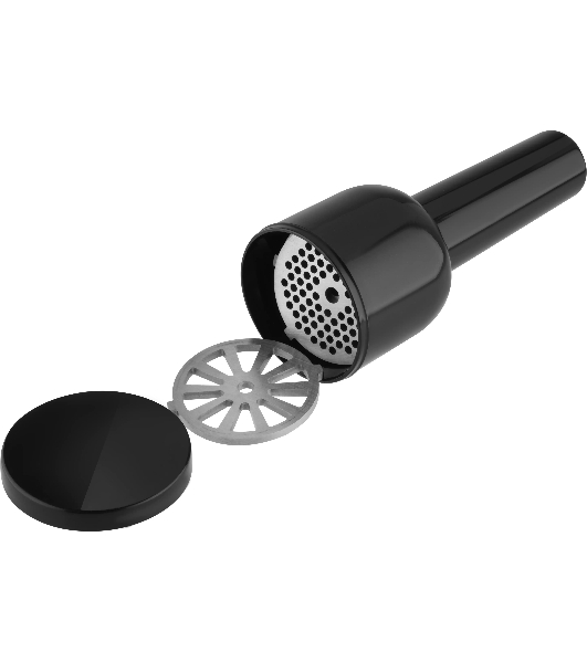 Мясорубка электрическая LEONORD LE-17705 Premium черный, 3000 Вт, 3.0 кг/мин, реверс, металлический лоток, насадки - 6