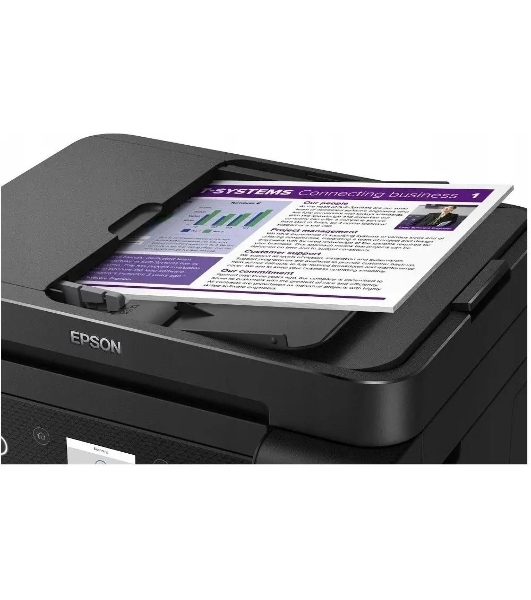 МФУ струйное Epson EcoTank L6270, A4, цветной, печ. до 33/15.5 стр/мин. (ч/б/цв.), 1200 x 4800 dpi (печ.), 1200x2400dpi (скан.), USB, RJ-45, Wi-Fi