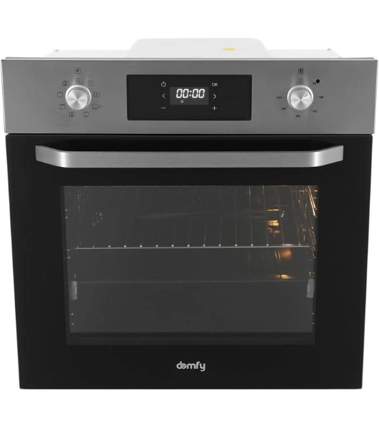 Духовой шкаф Электрический Domfy DM6642EO IX нержавеющая сталь
