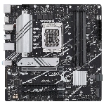 Материнская плата ASUS PRIME B760M-A D4-CSM, LGA 1700, Intel B760, 4xDDR4, 4xSATA, 2xM.2, 3xPCIe 4.0 x16, 1xPCIe 4.0 x4, 1xPCIe x1, 2xHDMI, 1xDP, 1x 2.5Gb LAN, 2xUSB-A 3.2 Gen 2, 4xUSB-A 2.0, 3x3.5 мм, 7.1, mATX, фото 1