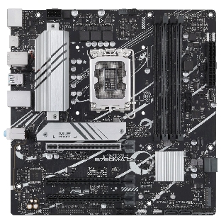 Материнская плата ASUS PRIME B760M-A D4-CSM, LGA 1700, Intel B760, 4xDDR4, 4xSATA, 2xM.2, 3xPCIe 4.0 x16, 1xPCIe 4.0 x4, 1xPCIe x1, 2xHDMI, 1xDP, 1x 2.5Gb LAN, 2xUSB-A 3.2 Gen 2, 4xUSB-A 2.0, 3x3.5 мм, 7.1, mATX
