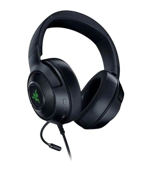 Гарнитура Razer Kraken V3 X (2022) чёрный, проводная, USB, подсветка