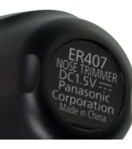 Триммер Panasonic ER407 черный (насадок в компл:1шт)
