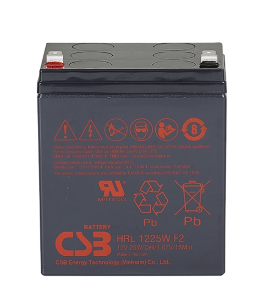 Батарея для ИБП CSB HRL 1225W (12V 6Ah) F2