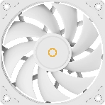 Вентилятор для корпуса Ocypus Gamma F12 WH/White/3pin, фото 1