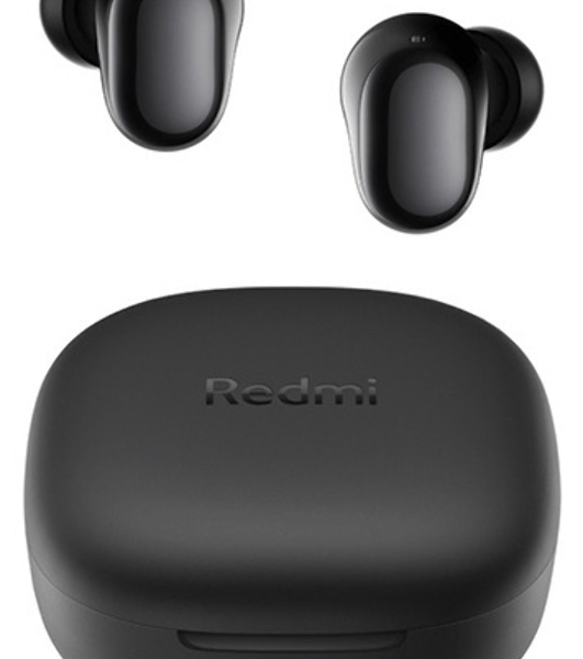 Наушники TWS Xiaomi Redmi Buds 6 Play M2420E1 черный, внутриканальные, Bluetooth, быстрая зарядка, до 7.5 ч