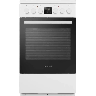 Плита электрическая Maunfeld MEC55CW08D белый, конфорок 4 шт, духовка 60 л, 50 см x 85 см x 60 см