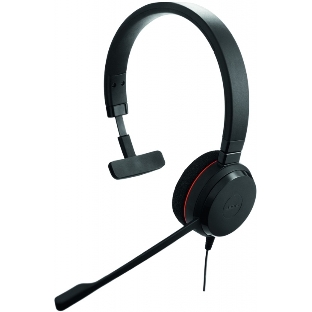 Гарнитура Jabra Evolve 20 MS Mono чёрный, проводная
