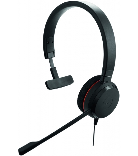 Гарнитура Jabra Evolve 20 MS Mono чёрный, проводная