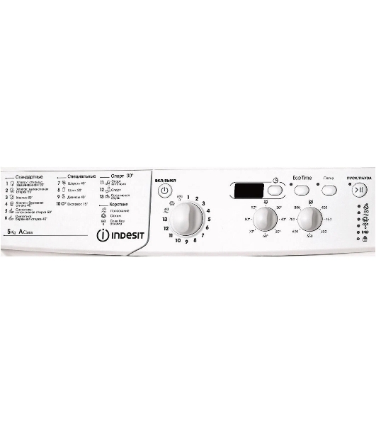 Стиральная машина Indesit IWSD 51051 CIS белый, загрузка фронтальная 5 кг, 1000 об/мин., класс: А