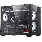 Компьютерный корпус Bloody BD-CC108 черный без БП mATX 9x120мм 2xUSB 3.0 audio bott PSU, фото 1