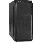 Компьютерный корпус Miditower ExeGate XP-334UC-UNS450 (ATX, БП UNS450 с вент. 12см, 1хUSB/1хUSB 3.0/1хTypeC, аудио, черный), фото 1