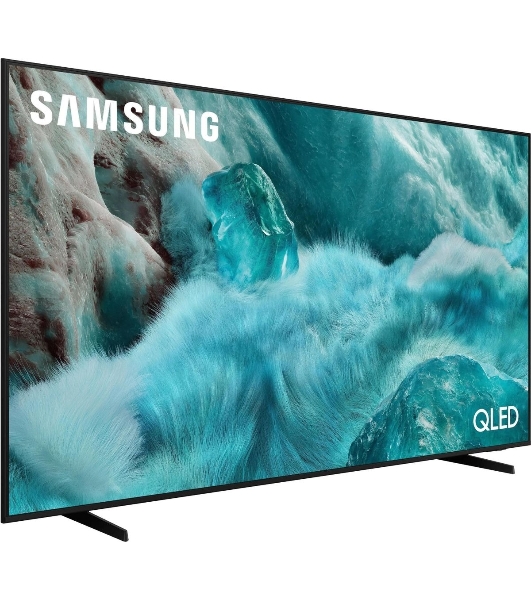 Телевизор Samsung 85' QE85Q7FAAUXRU Q темно-серый QLED 4K UHD 60Hz Smart TV