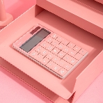 Калькулятор настольный Deli Nusign ENS041pink розовый 12-разр., фото3