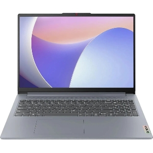 Ноутбук 15.6' IPS FHD LENOVO IdeaPad Slim 3 15AMN8 grey (AMD Ryzen 5 7520U/16Gb/512Gb SSD/VGA int/noOS) (82XQ00JPRK)