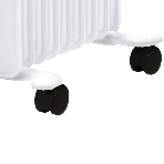 Обогреватель масляный Ballu Classic BOH/CL-05WRN (5 секций), белый, 1000 Вт, 15 м2, термостат, фото4