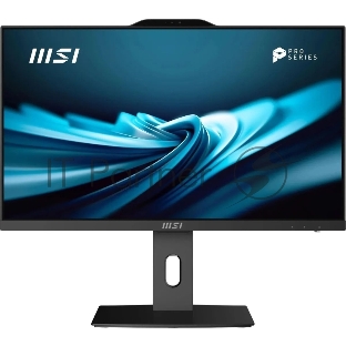 Моноблок MSI Pro AP242P 14M AiO 23,8' FHD(1920x1080)IPS AG Non-touch, Core i5-14400 (2.5GHz), 16Gb DDR5 (2x8Gb), 256Gb SSD, 2Tb HDD, Intel UHD,WiFi,BT,camera,WirelessKB&mouse Eng/Rus,noOS,1y w-ty,черный (9S6-AE0621-1021)