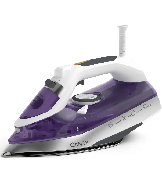 Утюг Candy CI-105 белый/фиолетовый, 2700 Вт, 55 г/мин, 240 г/мин