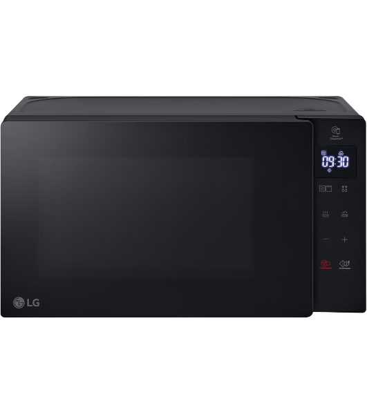 Микроволновая печь LG MH6032GAS черный, 20 л, 700 Вт, переключатели - сенсор