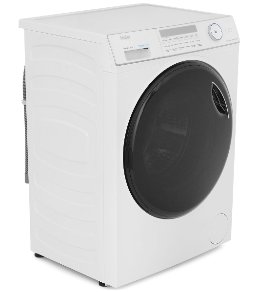 Стиральная машина Haier HWD80-BP14959B белый, загрузка фронтальная 8 кг, 5 кг - сушка, 1400 об/мин, класс: A