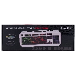 Клавиатура Gembird KB-G710M-S проводная, USB Type-A, чёрный/серебристый, фото3
