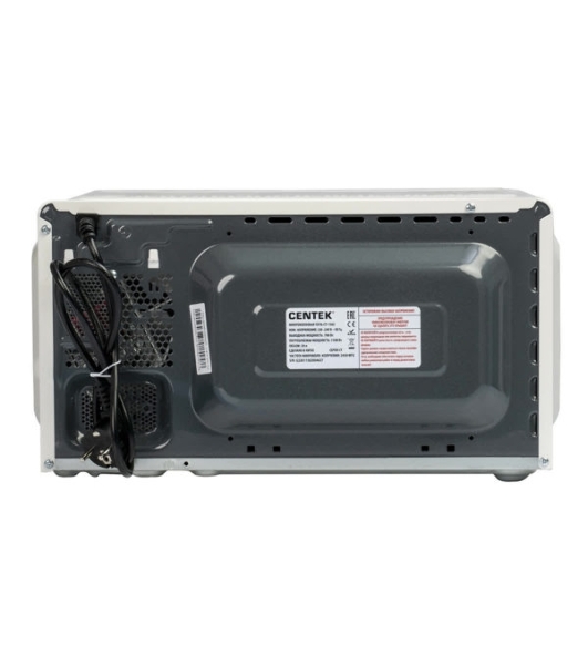 Микроволновая печь Centek CT-1562 белый/черный, 20 л, 700 Вт, переключатели - поворотный механизм, кнопки