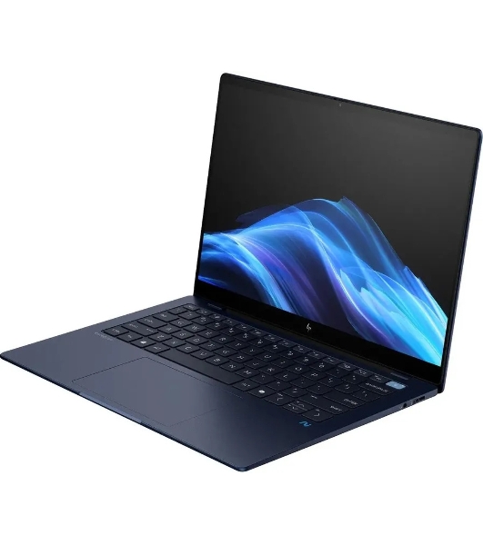 Ноутбук HP EliteBook Ultra G1q Snapdragon X Elite X1E-78-100 32Gb SSD1Tb Qualcomm Adreno 14' Touch WUXGA (2240x1400)/ENGKBD Windows 11 Pro 64 dk.blue WiFi BT Cam (9M4E3AT)