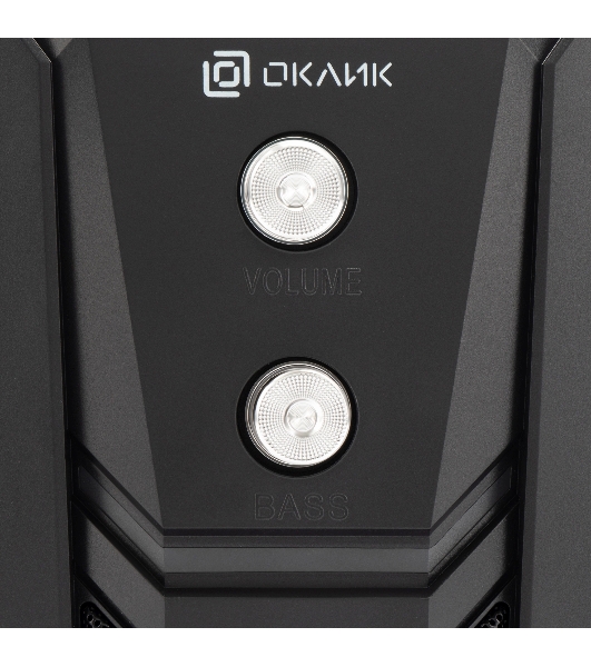 Акустическая система Оклик OK-423 2.1 черный 11Вт