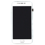 Дисплей для Asus ZenFone 4 Max ZC520KL, белый с рамкой, фото 1