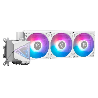 Жидкостная система охлаждения MSI MAG CORELIQUID I360 белый 3x ARGb Gen2 Fan, ARGb Gen2 Block, Color Box