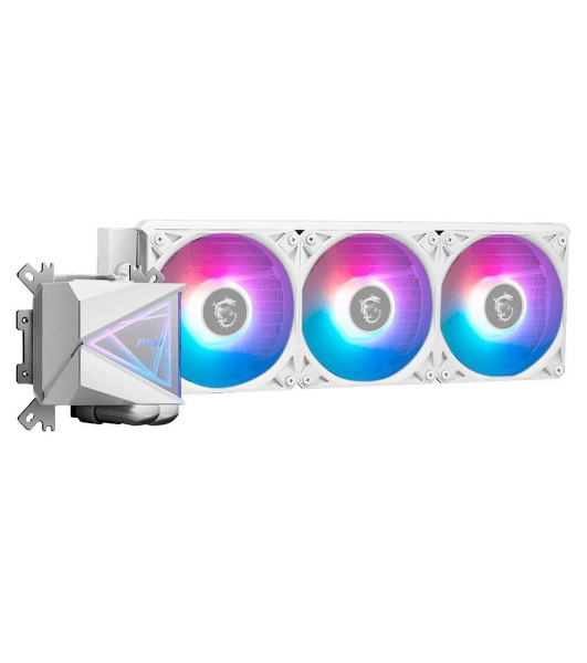 Жидкостная система охлаждения MSI MAG CORELIQUID I360 белый 3x ARGb Gen2 Fan, ARGb Gen2 Block, Color Box