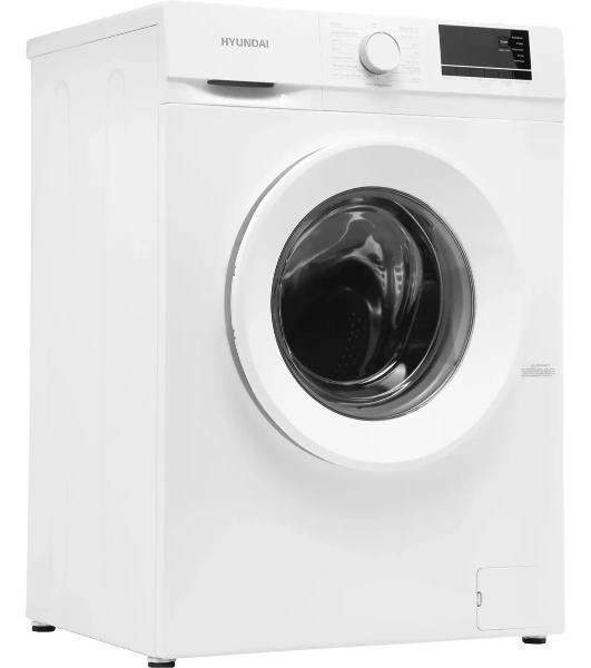 Стиральная машина Hyundai WME8201 белый, загр. фронтальная макс.: 8 кг 1200 об/мин класс: А+++