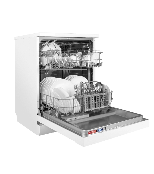 Посудомоечная машина Maunfeld MWF60120W, белый, 59.5 см, 12 компл., сушка конденсационная, 49 дБ, класс A++