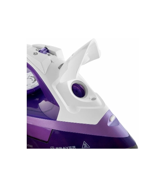 Паровой утюг BRAYER BR4004, 2400 Вт, 280 мл, 140 г/мин, керам.подошва, антикап, разбрызг, самоотчис
