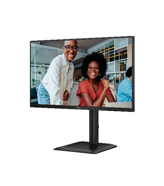 Монитор 23.8' AOC 24E4CV IPS 1920x1080, 120 Гц, 4 мс, 16:9, 300 кд/м², HDMI, DP 1.4, USB-C (90 Вт), 4xUSB 3.2, 3.5 Jack, USB Hub (4x USB 3.2), HDR10, Adaptive-Sync, черный