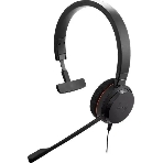 Гарнитура Jabra Evolve 20 MS Mono чёрный, проводная, фото4