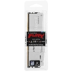 Оперативная память Kingston Fury Beast, DDR5, 16Gb (1x16Gb), 5600MHz, CL40, DIMM, радиатор, RGB, белый, фото2